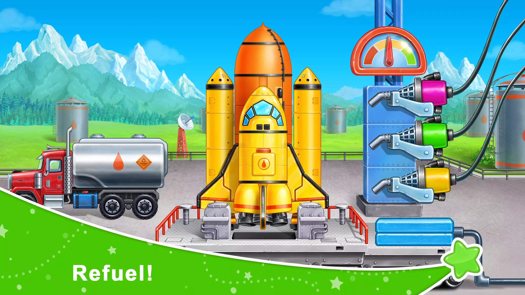 Rocket 4 space games Spaceship Screenshot 1