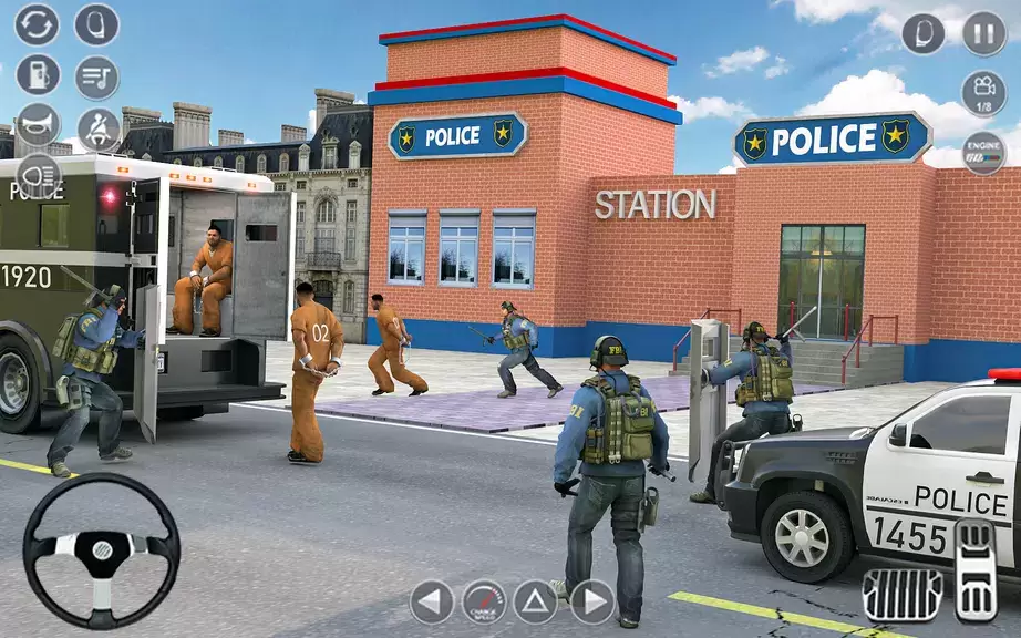 Police Car Driving Games 3D Captura de pantalla 0