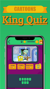 King Quiz: Cartoon Photos Quiz Zrzut ekranu 0