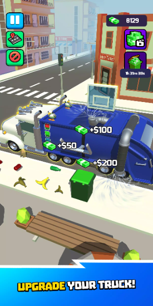 Garbage Truck 3D ဖန်သားပြင်ဓာတ်ပုံ 1