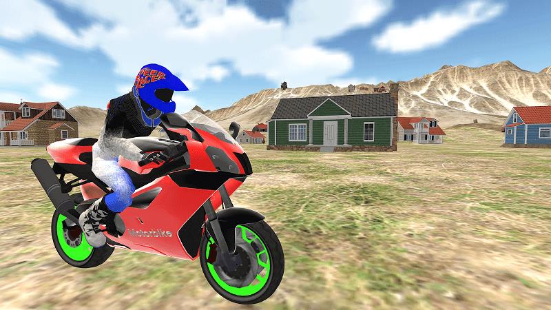 Real Moto Bike Racing Game Captura de pantalla 2