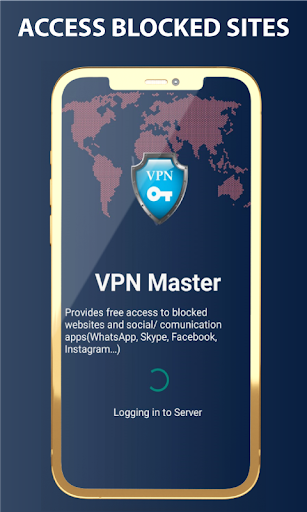 Schermata VPN Proxy Master Safe & secure 0