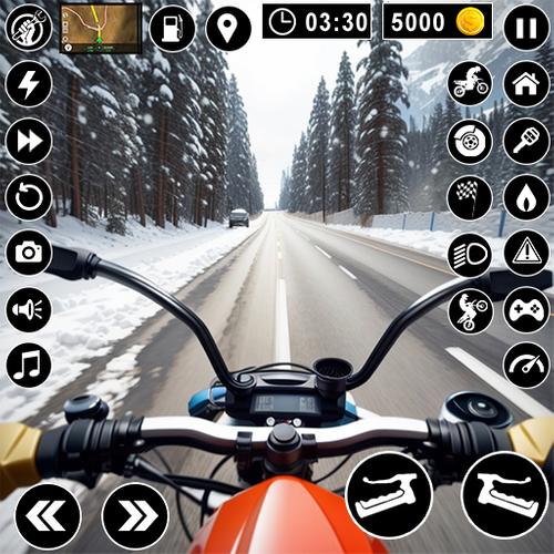 Bike Racing 3D: Moto Bike Game स्क्रीनशॉट 0