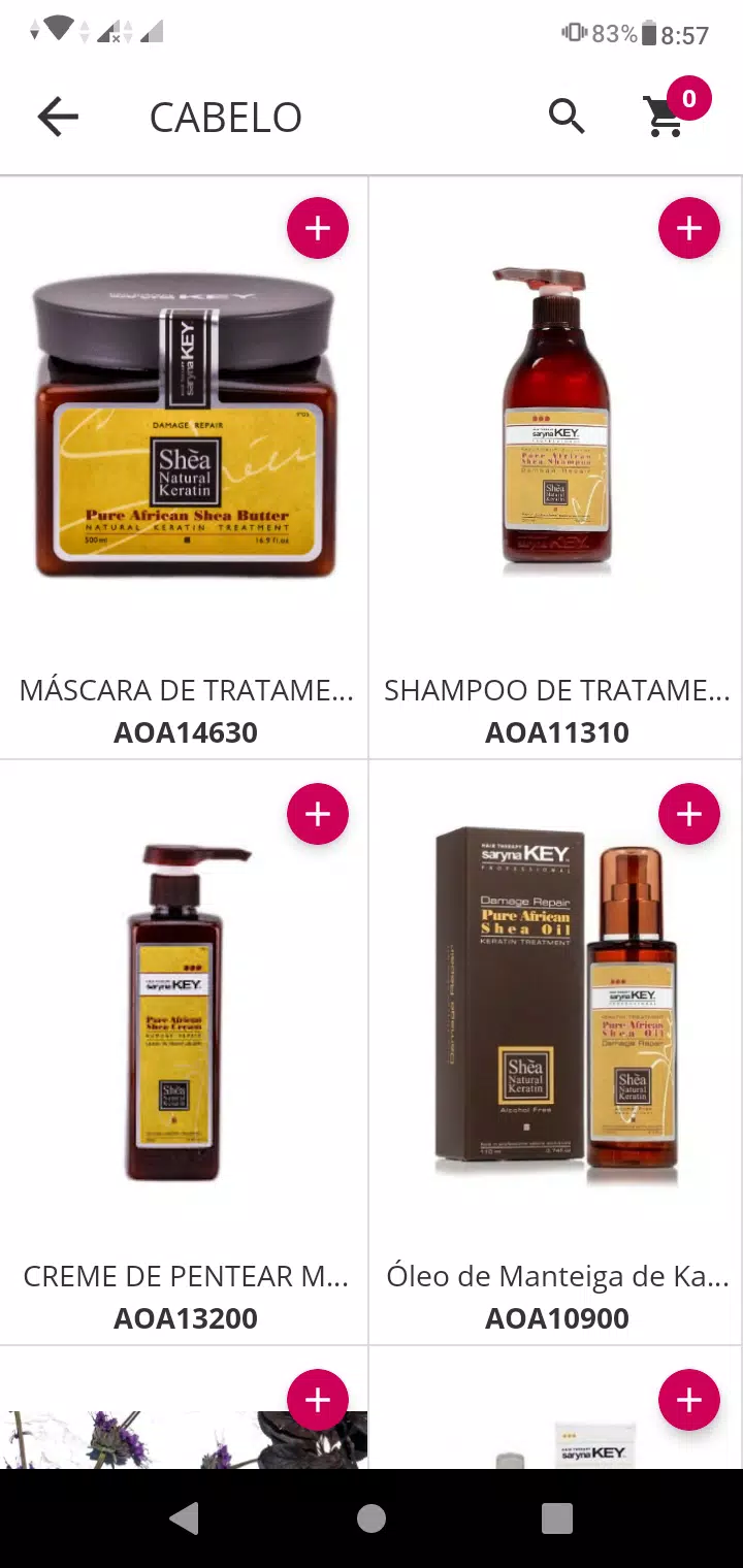 Realce AO Cosméticos Ảnh chụp màn hình 2