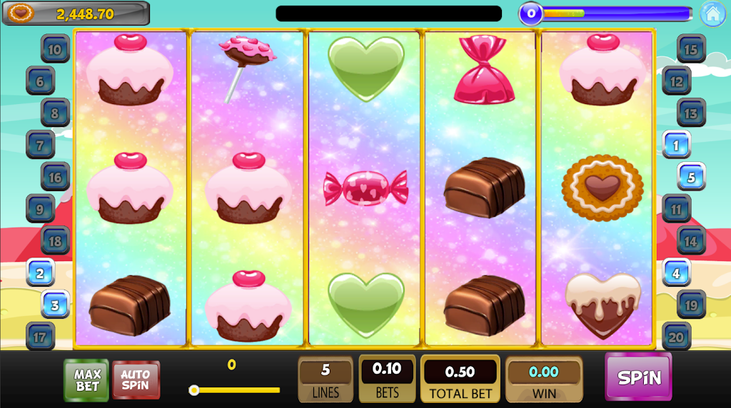 Candy Sweet Slot machine應用截圖第1張