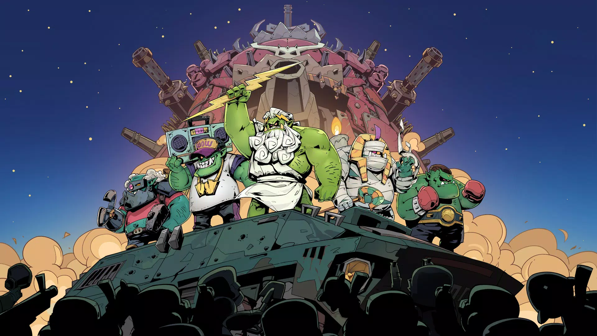 BIG BOOM - ORKS' MOVING CASTLE Tangkapan skrin 1