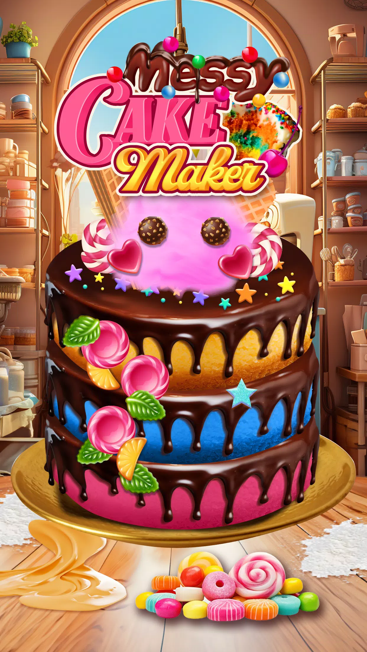 Messy Cake Maker Ảnh chụp màn hình 2