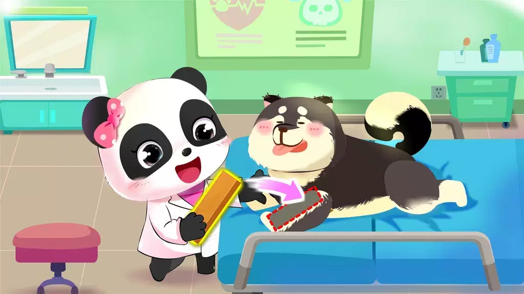 Baby Panda's Pet Care Center Tangkapan skrin 2