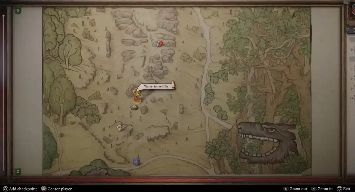 Lokasyon ng Mapa ng Ventza sa Kaharian Halika: Paglaya 2