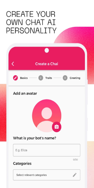 Chai: Chat AI Platform Mod Zrzut ekranu 2