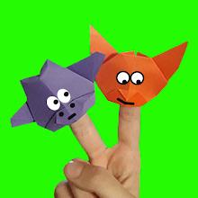 Jouets en papier origami