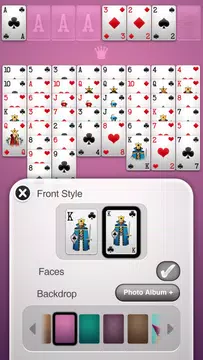 FreeCell Solitaire+ Schermafbeelding 3