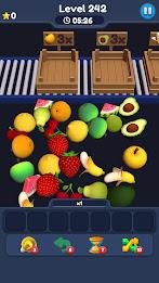 Food Match 3D: Tile Puzzle Скриншот 1