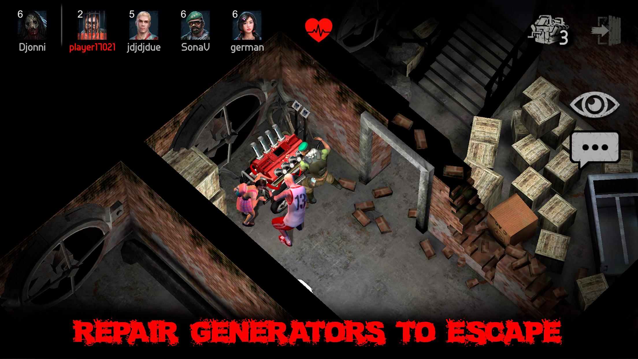 Horrorfield Multiplayer horror Screenshot 2