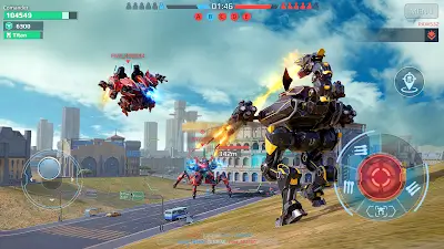 Schermata War Robots Multiplayer Battles 3