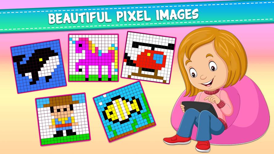 Pixel Art Coloring Games Capture d'écran 0
