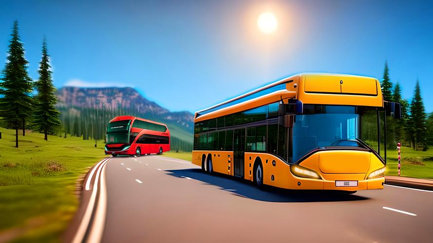 Bus Simulator Games: Bus Games Captura de tela 2