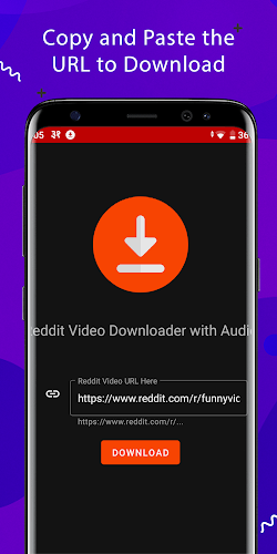 Video Downloader with Audio for Reddit ภาพหน้าจอ 1