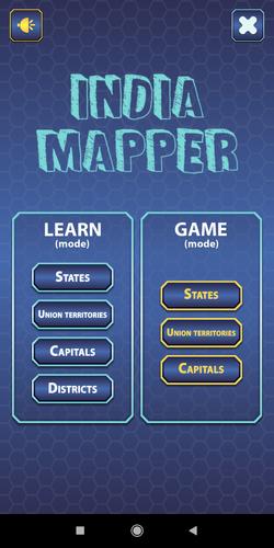 Schermata India Mapper-(India Map Game) 0