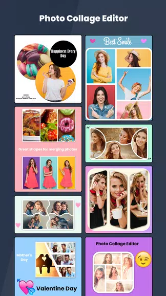 Photo Collage Editor Ảnh chụp màn hình 0