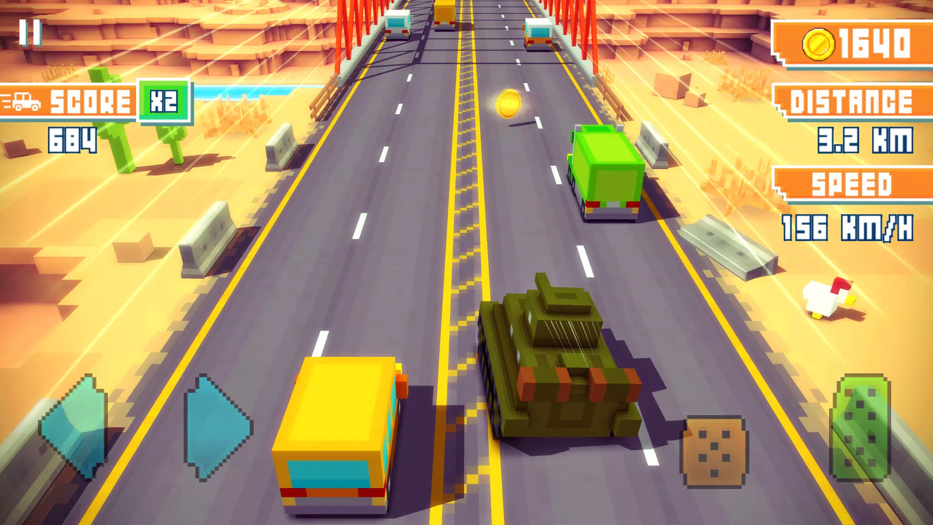 Blocky Highway應用截圖第0張