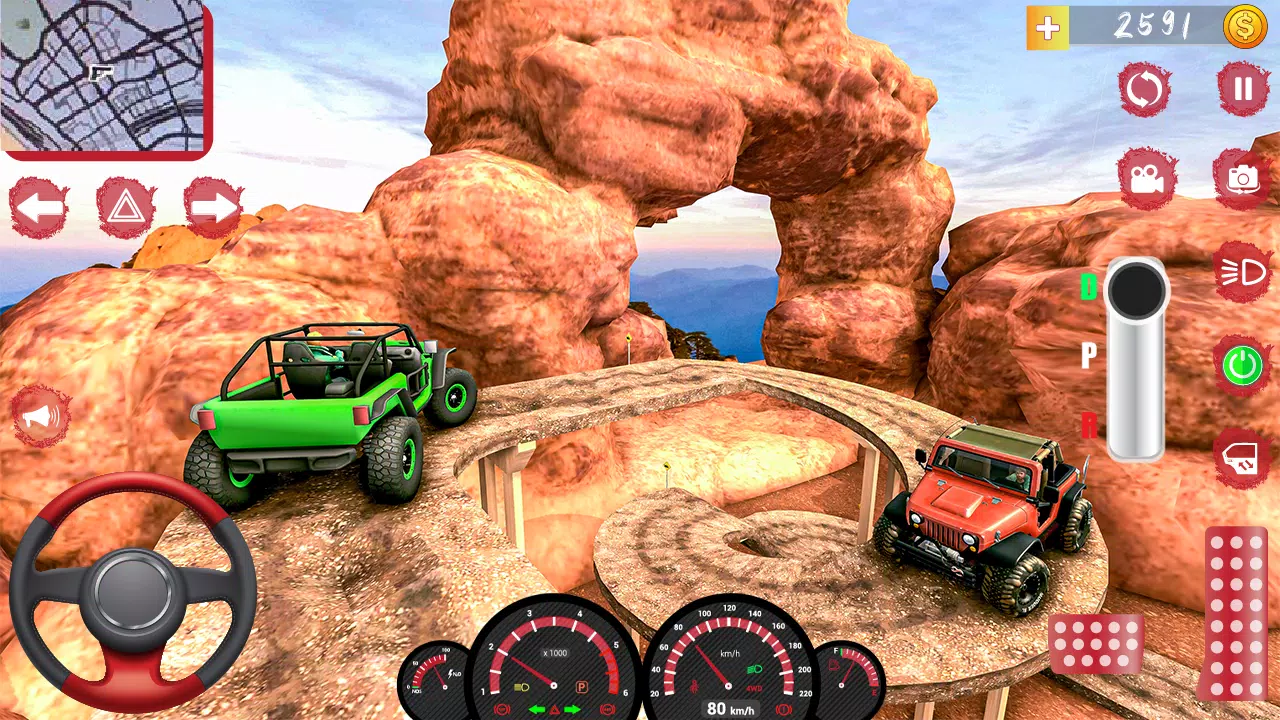 Mud Jeep Mud Driving Simulator स्क्रीनशॉट 2