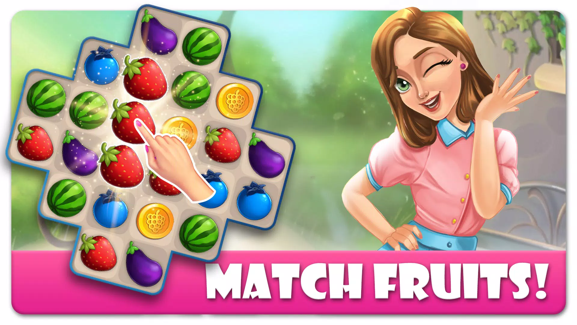 Anna's Garden: Match 3 Games ภาพหน้าจอ 0