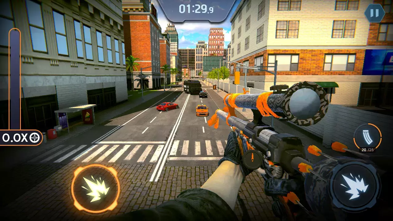 Modern Sniper 3d: Gun Shooting Schermafbeelding 2