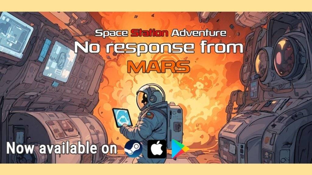 Aventure dans la Station spatiale : aucune réponse de Mars ! Est un nouveau jeu textuel sur Android