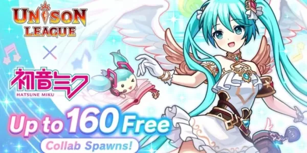 Unison League Collaborates with Vocaloid Stars