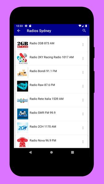 Radio App Australia: FM Online Ảnh chụp màn hình 3