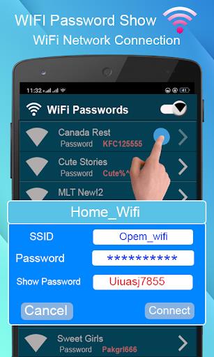 WiFi Password Show Analyzer Capture d'écran 3