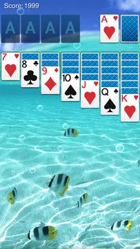 Solitaire: Ocean Blue 스크린샷 0