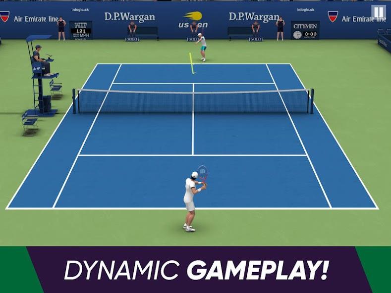 Tennis World Open 2023 - Sport Mod स्क्रीनशॉट 3