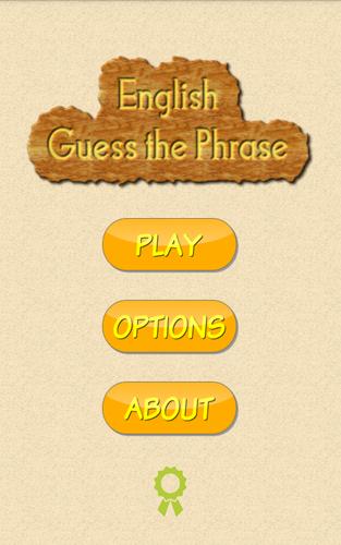 English Guess The Phrase应用截图第0张