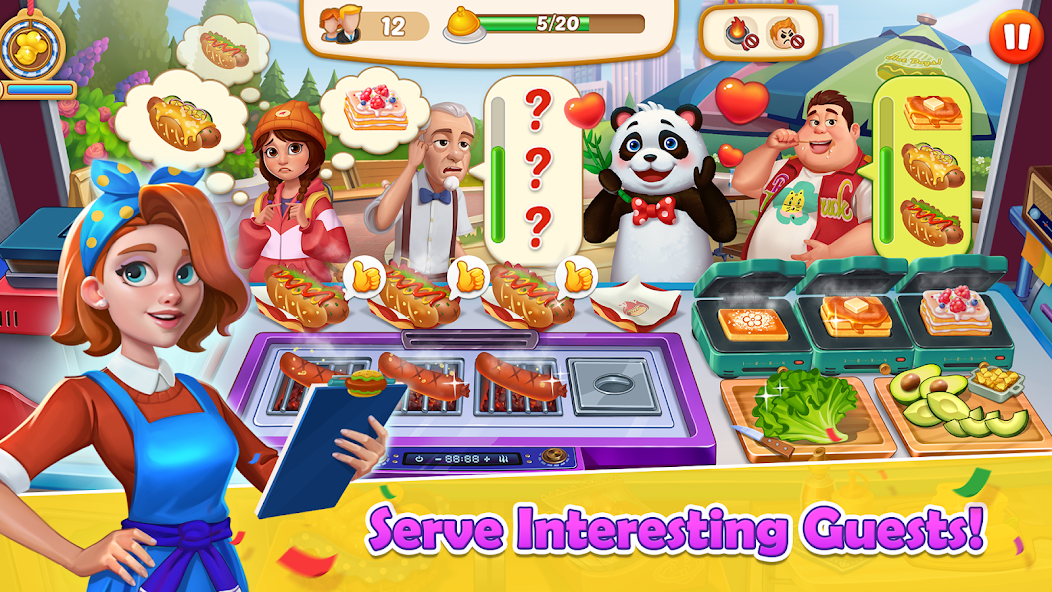 Rita's Food Truck:Cooking Game Mod Captura de tela 2
