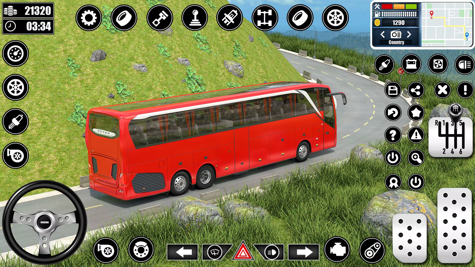 Coach Bus Driving Simulator Zrzut ekranu 0