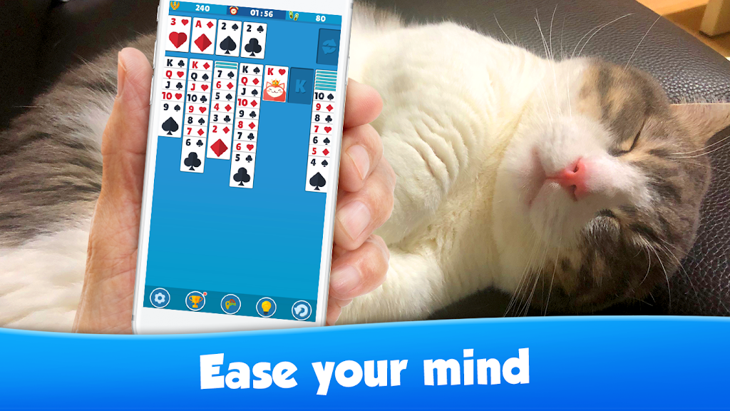 My Solitaire : Card Game! Schermafbeelding 1