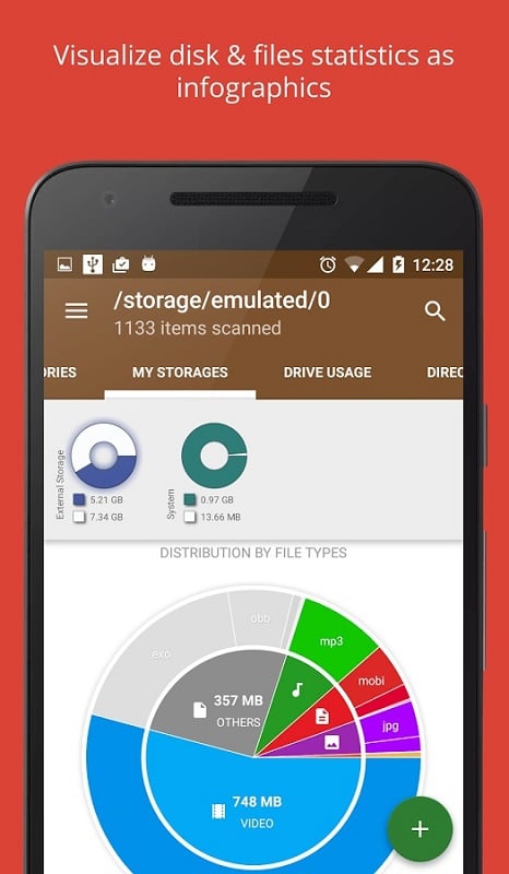 Storage Analyzer & Disk Usage Captura de tela 0