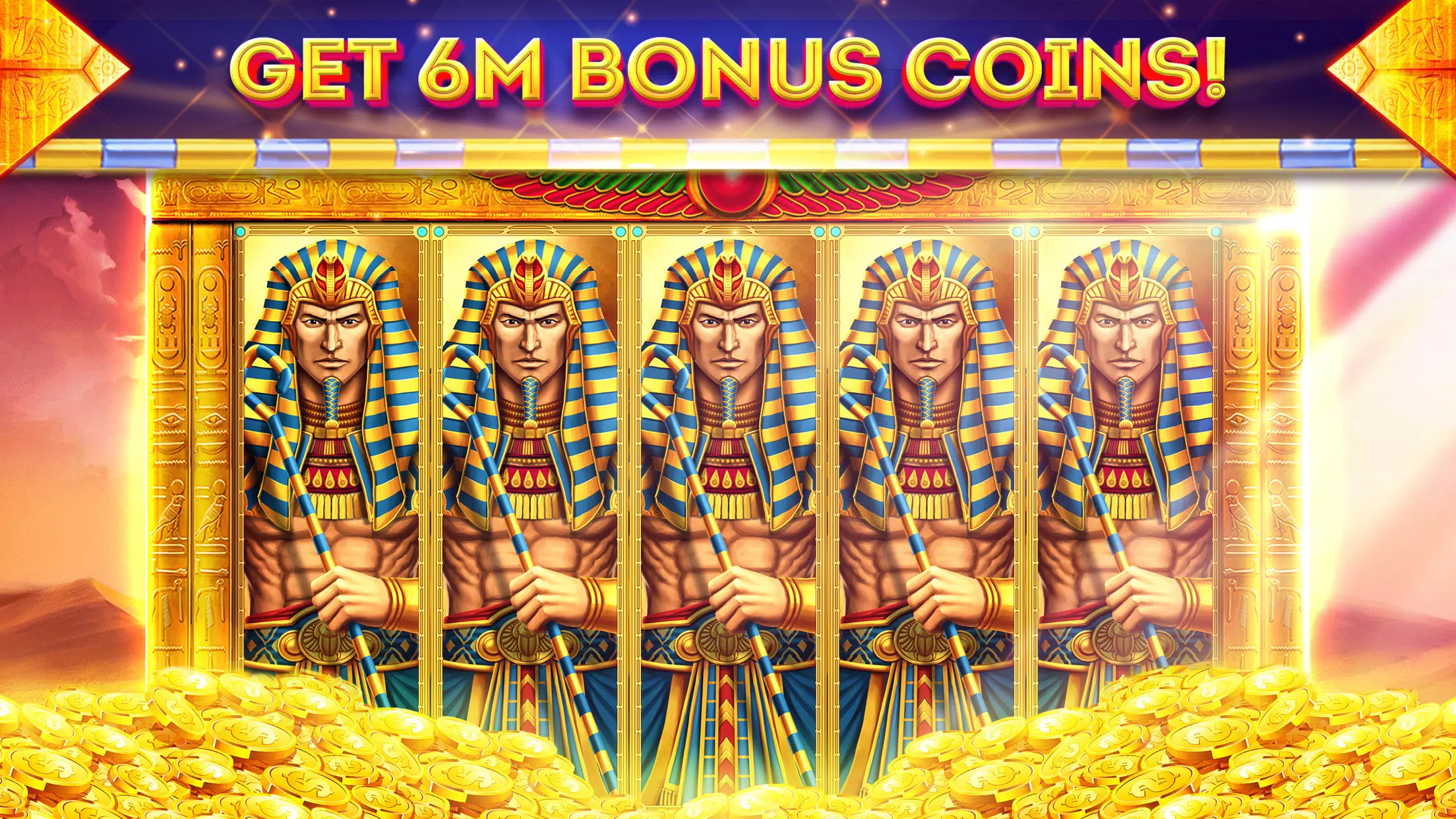 Pharaohs of Egypt Slots Casino应用截图第0张