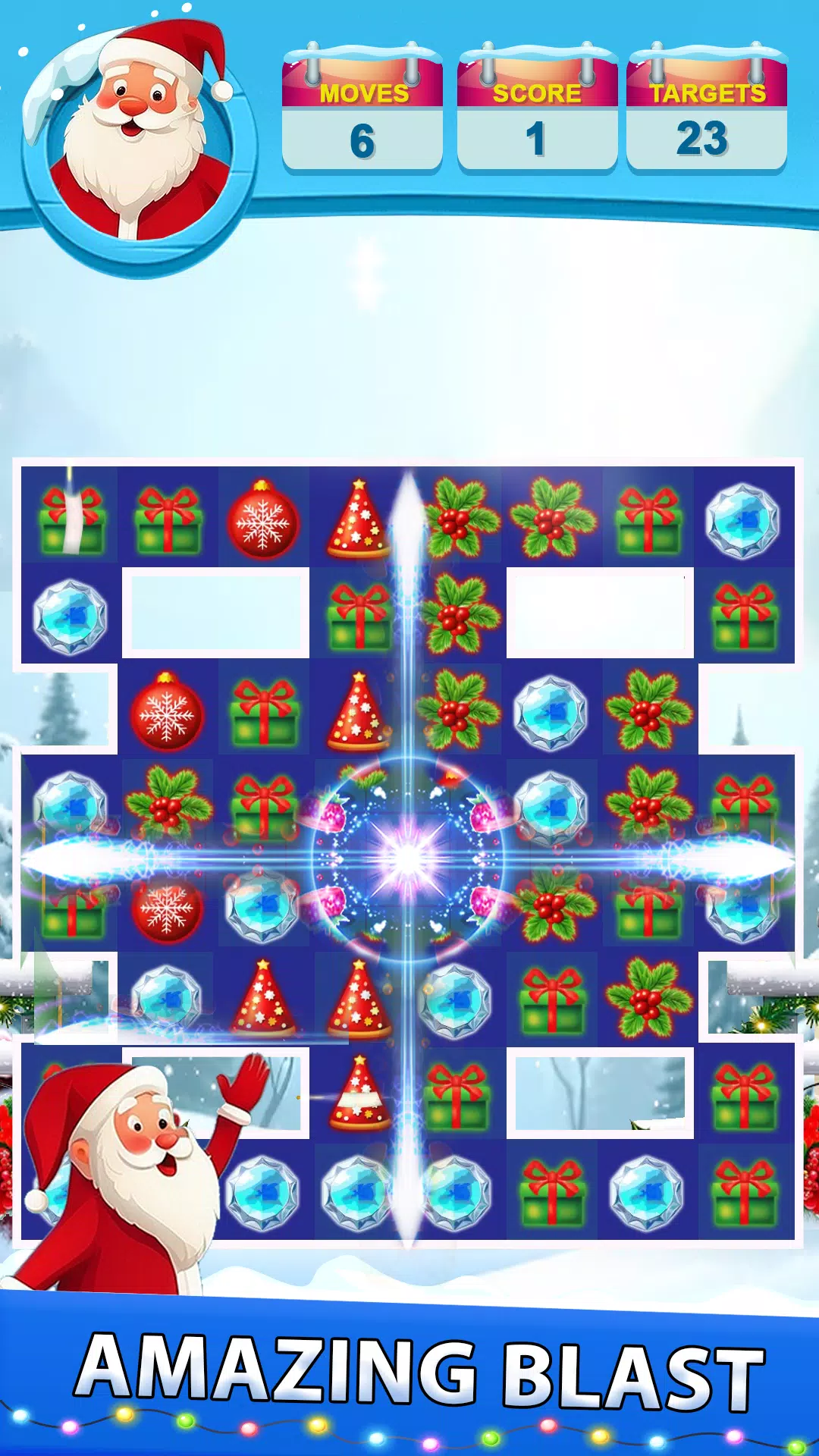 Santa Match Adventure 스크린샷 0