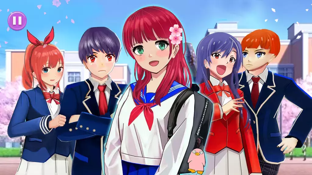 Anime High School Life應用截圖第3張