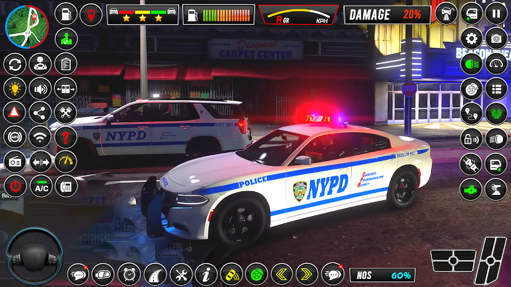 Police Car Chase: Car Games 3D Скриншот 1