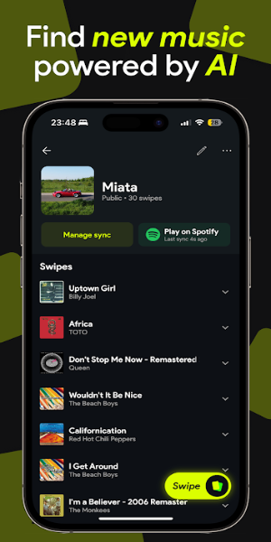 Swipefy for Spotify應用截圖第0張