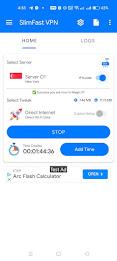SlimFast VPN Ảnh chụp màn hình 1