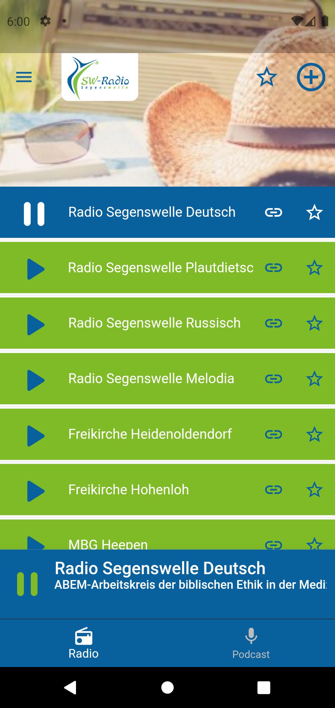 Radio Segenswelle應用截圖第0張