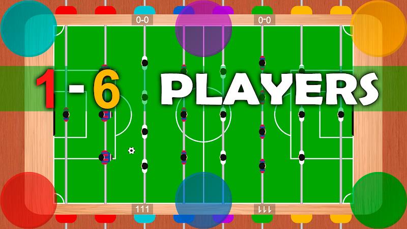 Foosball table soccer 1 2 3 4 スクリーンショット 0