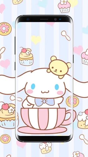 Cute Cinnamoroll Wallpaper スクリーンショット 2