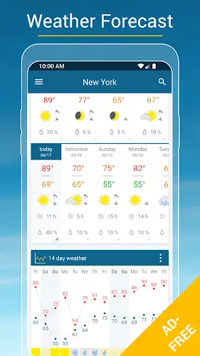 Weather & Radar USA - Pro Schermafbeelding 2