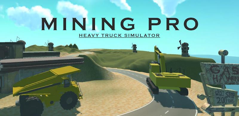 Mining truck game - Excavator Zrzut ekranu 0